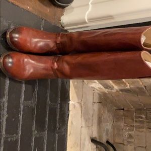 Frye brown boots size 7